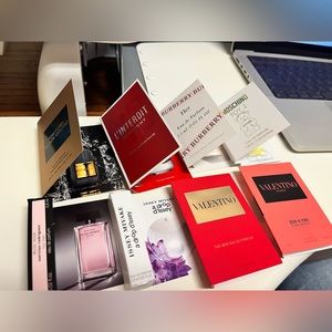 Luxury Brand Perfume Samples - Valentino, Givenchy, Burberry, Tom Ford,